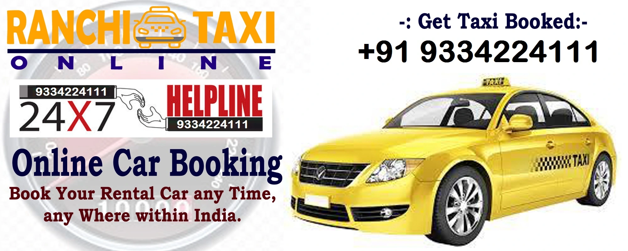 book taxi in ranchi